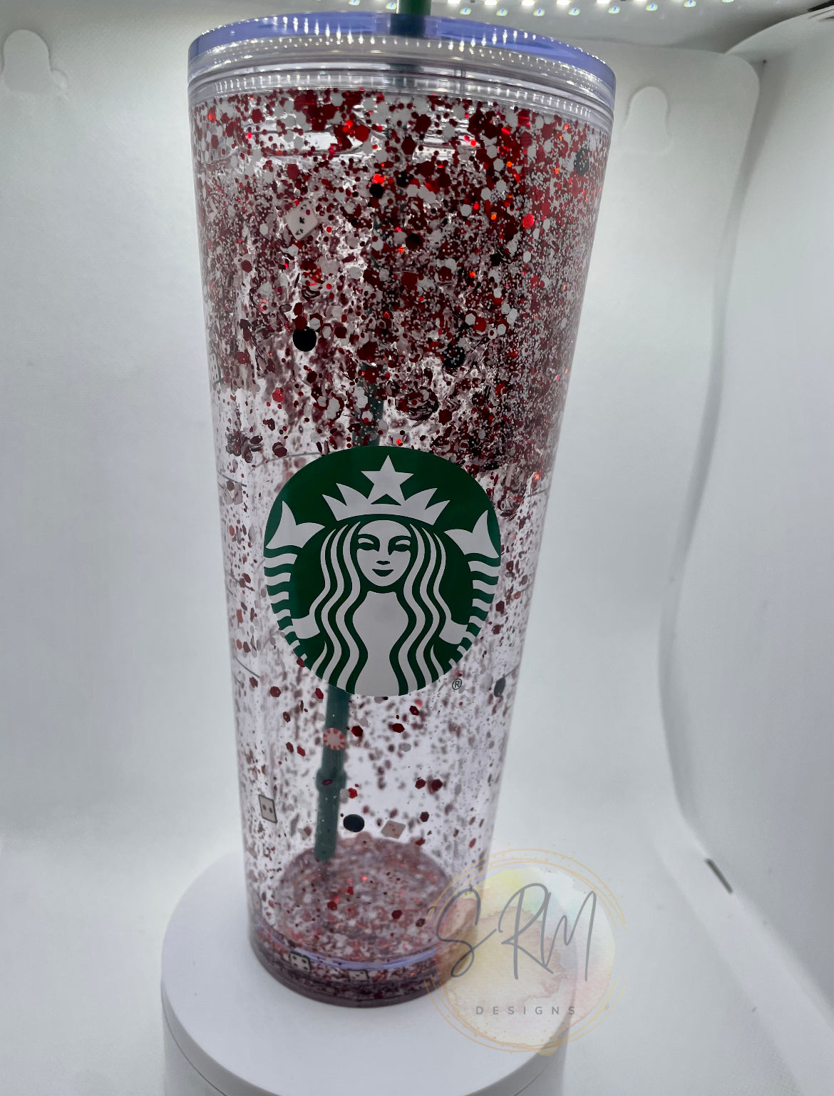 *VERY LIMITED* Customised 24oz Snow Globe Cup